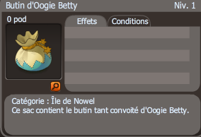 butin d'Oogie Betty