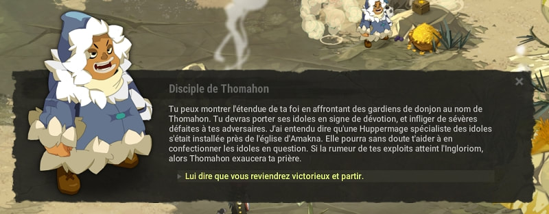 La bénédiction de Thomahon