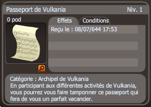 passeport de vulkania