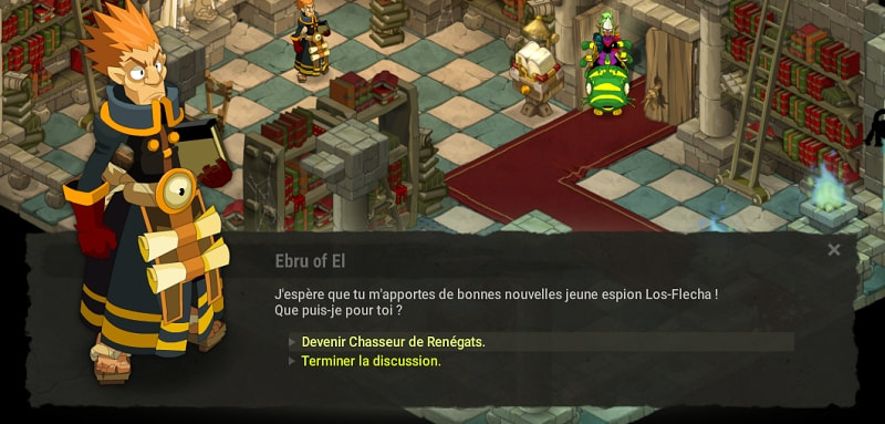 Apprentissage Chasseur de Renégats