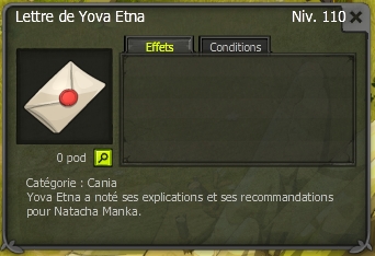 lettre de yova etna
