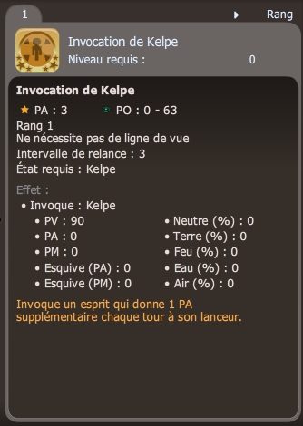 invocation de kelpe