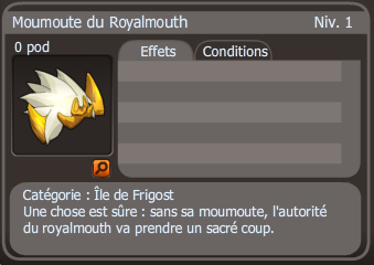 moumoute du royalmouth