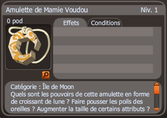 Amulette de Mamie Voudou