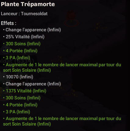 Le héros de Plantes contre Trépamorts dofus