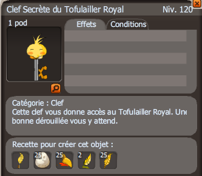 clef Tofulailler Royal